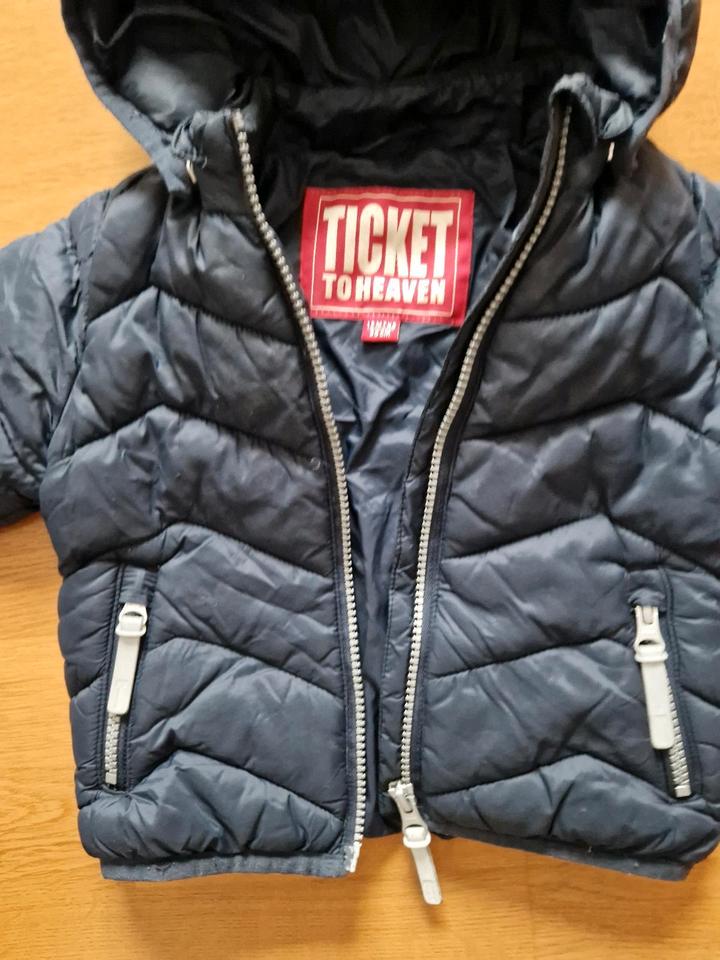 Ticket to Heaven Daunenjacke, Winterjacke,Blau,Gr. 80, 12 Monate, in Bad Homburg
