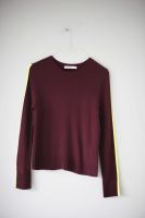 Zara knit Pullover dunkelrot weinrot burgunderrot Shirt 36 S Ober Wandsbek - Hamburg Jenfeld Vorschau