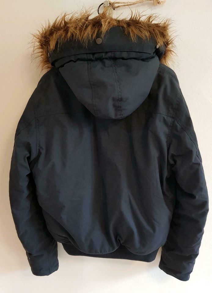 Bomberjacke von Alpha Industries, blau, Gr. m, wie neu in Alsbach-Hähnlein