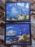 ⭐ 2 Wandbilder Maritim Meer Strand Leuchtturm Bilder 55x45cm Nordrhein-Westfalen - Remscheid Vorschau