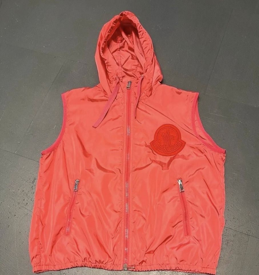 Original Moncler Weste Gr. S/M Koralle Pink NEU in Hüffelsheim