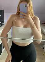 Zara crop Top weiß Hamburg-Mitte - Hamburg St. Georg Vorschau