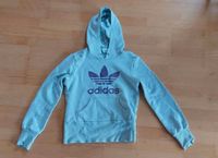 Adidas Hoodie für Mädchen grau/lila 36/164 Bayern - Neunkirchen a. Brand Vorschau