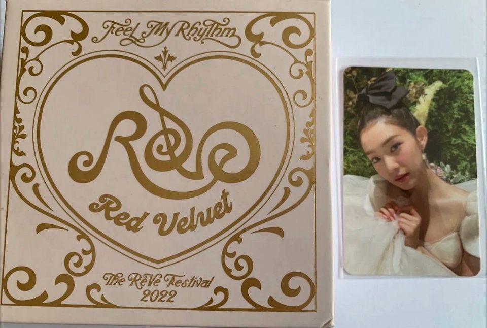 Red Velvet Feel my Rhythm Album Irene Photocard Wendy Kpop Bts in Saarbrücken