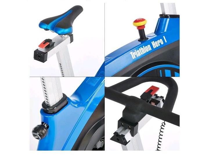 Hometrainer Speedbike Skandika SF-1990 Triathlon Hero1 Display in Dresden