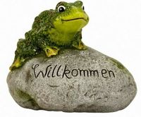 XXL Garten Dekoration Gartenzwerg 18x16 Stein Frosch Figur Beet Berlin - Spandau Vorschau