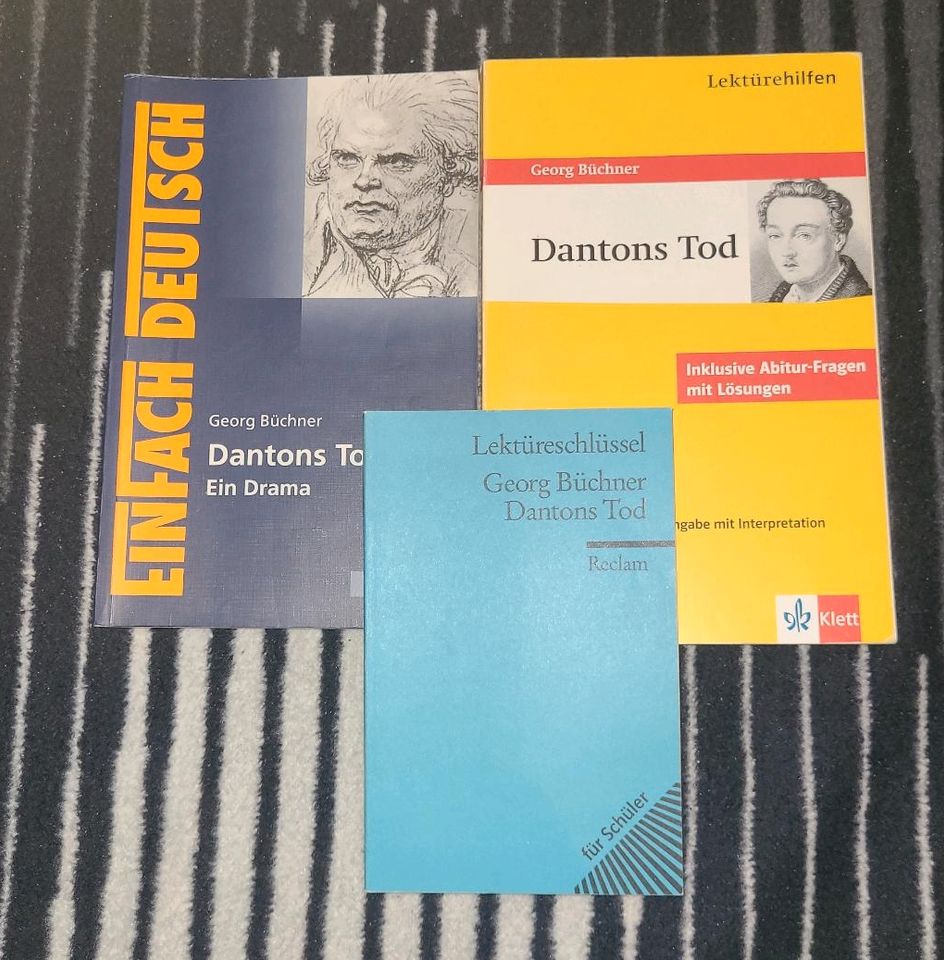 Dantons Tod, Büchner - Buch und Lektüreschlüssel / Lektürhilfe in Dortmund