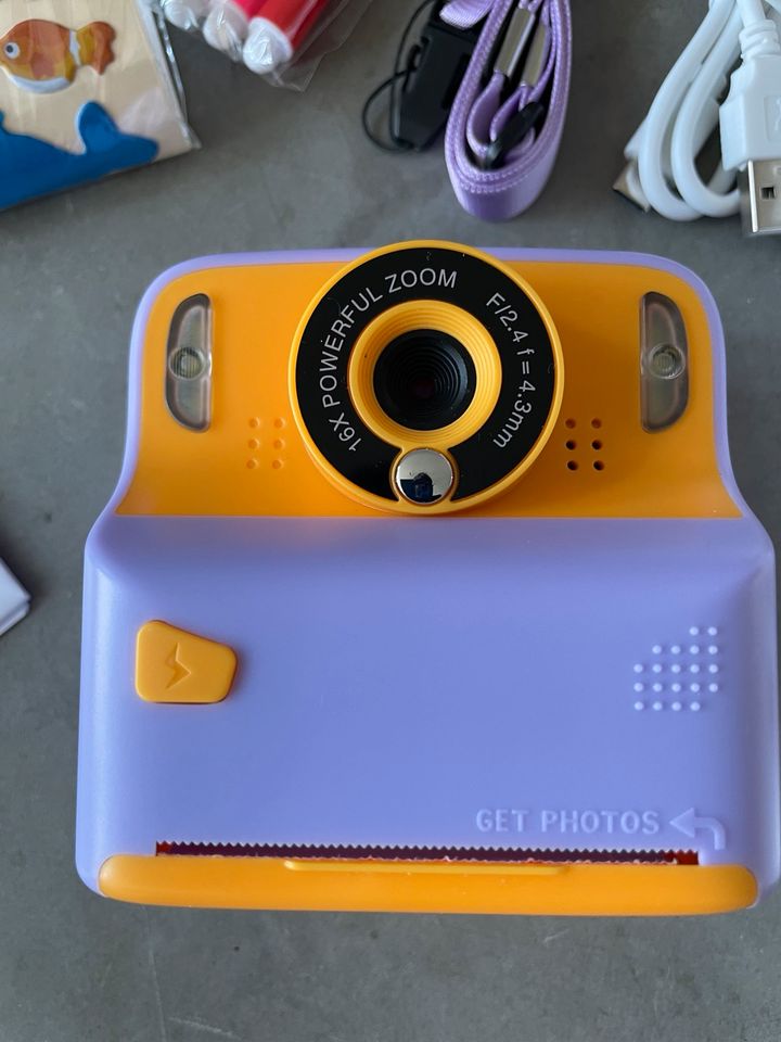 Sofortdruck-Kamera Kinderkamera 2,4 Zoll 32GB Thermodruck neu in Neuss