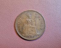 One Penny 1961 Britische Münze Elizabeth II Niedersachsen - Oldendorf (Luhe) Vorschau