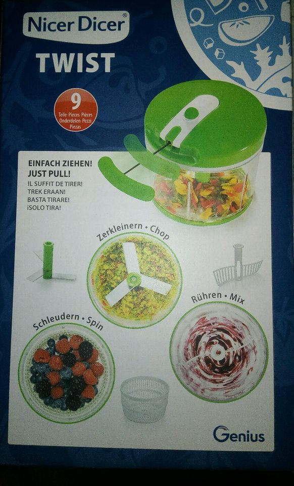 Zerkleinerer Nicer Dicer Twist, NEU und Original verpackt. NP 25€ in Neuss