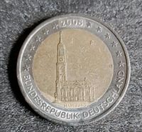 2 Euro Münze "St. Michaeliskirche - Hamburg",  2008,  "F" Niedersachsen - Brietlingen Vorschau