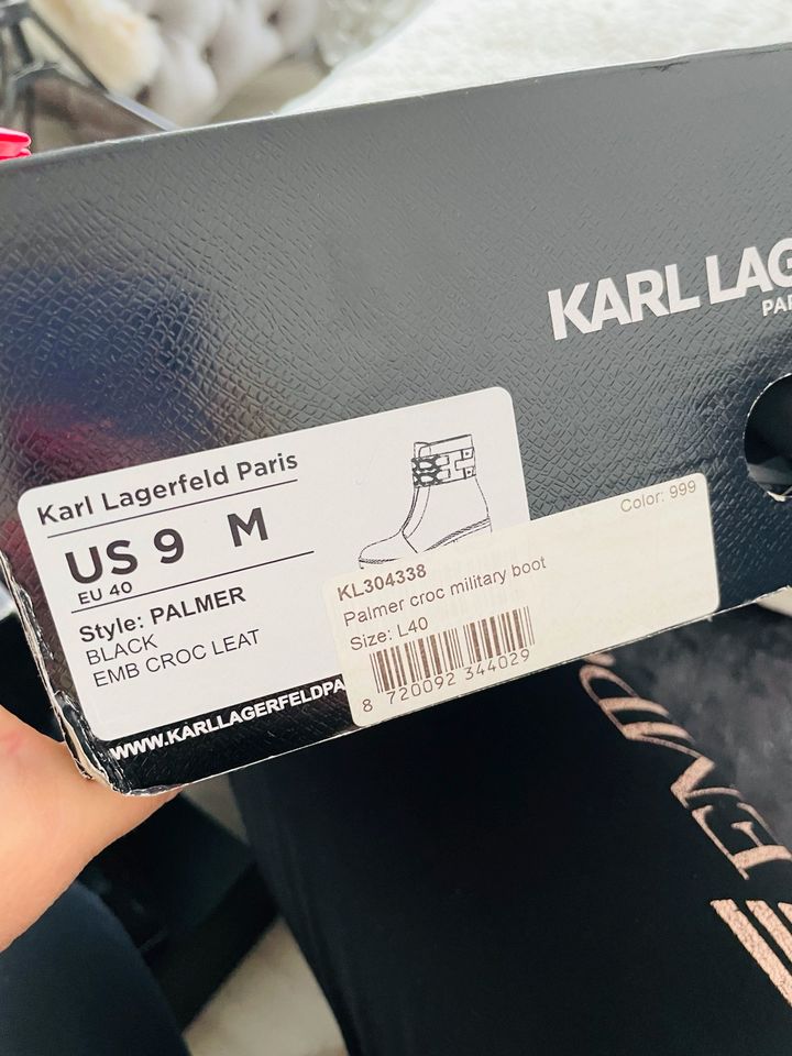 Karl Lagergeld Stiefeletten in Berlin