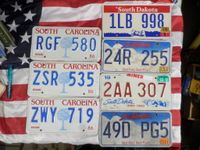 South Carolina und South Dakota US Kennzeichen License Plate Hessen - Wabern Vorschau