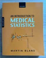 An Introduction to Medical Statistics von Martin Bland, 4th Ed Schleswig-Holstein - Kiel Vorschau