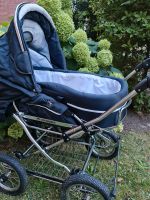 HESBA Kinderwagen Condor Caprio (Karo) marine Nordrhein-Westfalen - Mettmann Vorschau