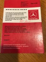 Mercedes Benz Code-Übersicht für Sonderausführungen (SA) Omnibus Bayern - Peiting Vorschau