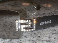 Versace Sonnenbrille Mod 2017-B 1001/13 Strass Damen Stuttgart - Mühlhausen Vorschau