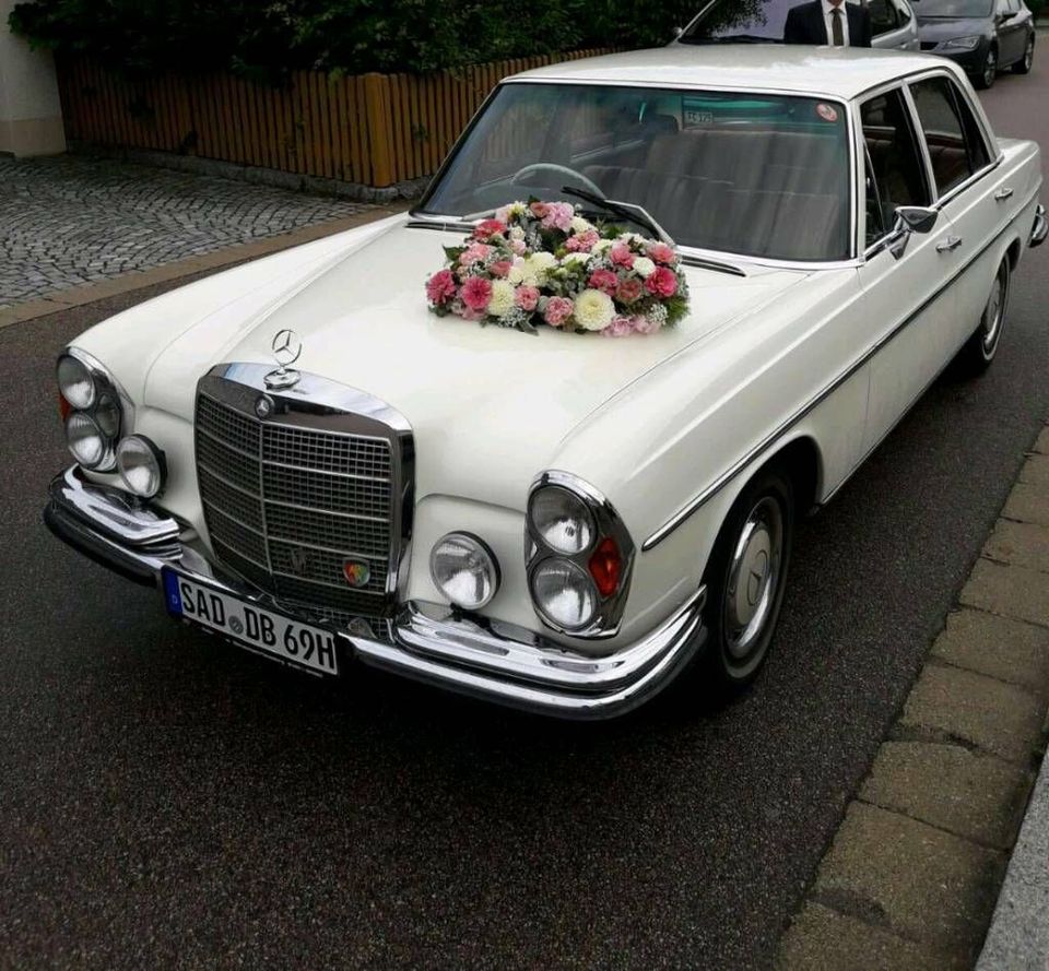 Mercedes 280Se w108 S-klasse Oldtimer Mieten Hochzeitsauto in Oberviechtach