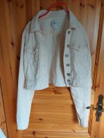 Only Jeansjacke beige Gr S 36 cropped Niedersachsen - Hessisch Oldendorf Vorschau