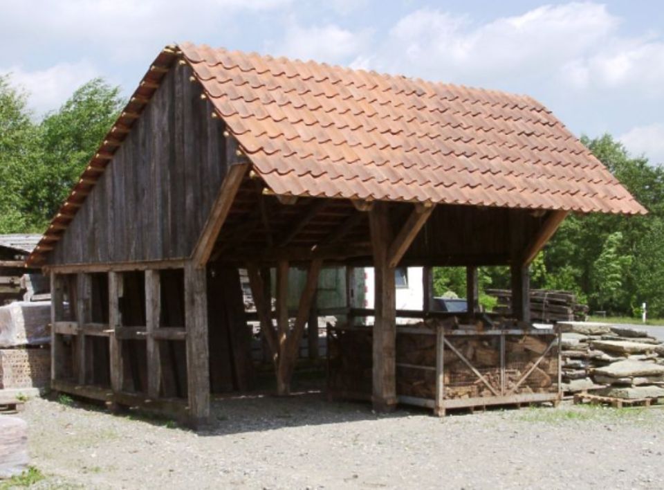 Carport / Remise - aus original historischen Bauteilen auf Maß in Burgwedel