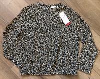 s.Oliver Shirt Bluse Hemd weiß grün schwarz Muster Gr. L / 40 NEU Niedersachsen - Bramsche Vorschau
