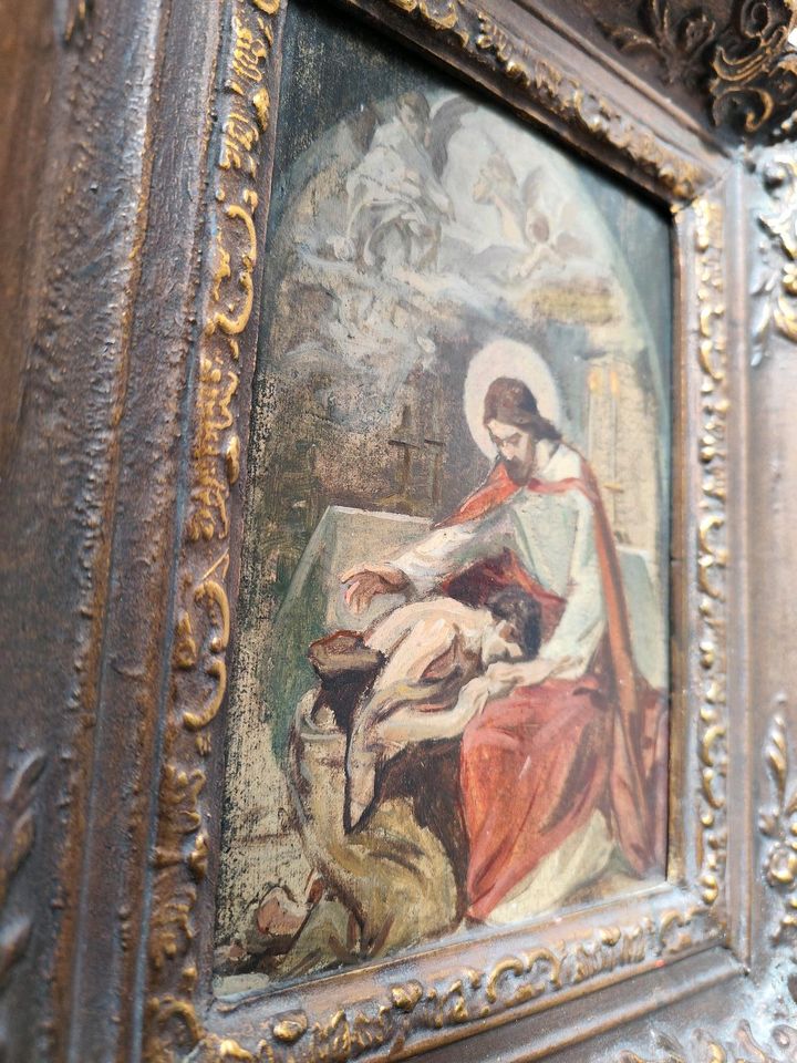 Ölgemälde Jesus antik in Korschenbroich