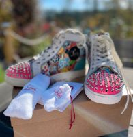 Fullset! Louboutin Lou Spikes Woman Orlato High Top Sneakers 38 Bayern - Salzweg Vorschau