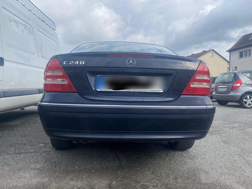 Mercedes Benz C240 W203 Elegance TÜV Android 18 Zoll KEIN Rost in Rimbach