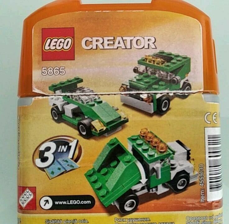 Lego Creator 5865 , 3 in 1 Mini-Laster - Rennwagen - Geländewagen in Petersberg