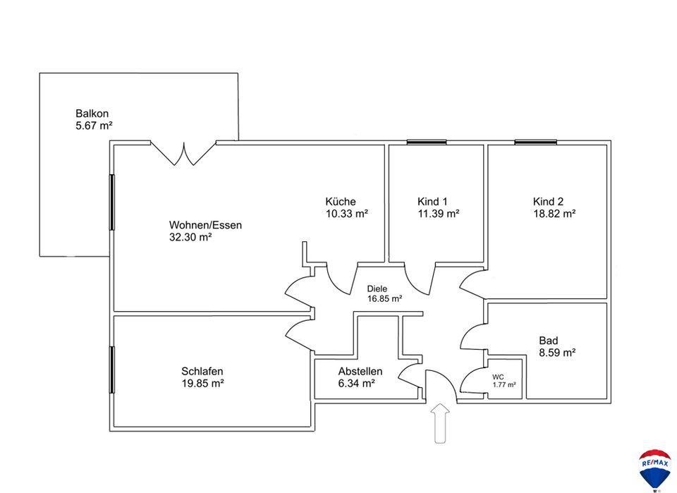 Neubau: Großzügige 4-Zimmer-Wohnung im Zentrum von Ronnenberg! in Ronnenberg