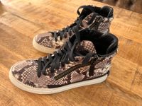 Crime London Sneaker Snake Python Schlange Größe 38 Hessen - Heidenrod Vorschau