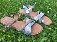 Glitzer Sandalen Silber Gr. 39 Graceland Thüringen - Suhl Vorschau