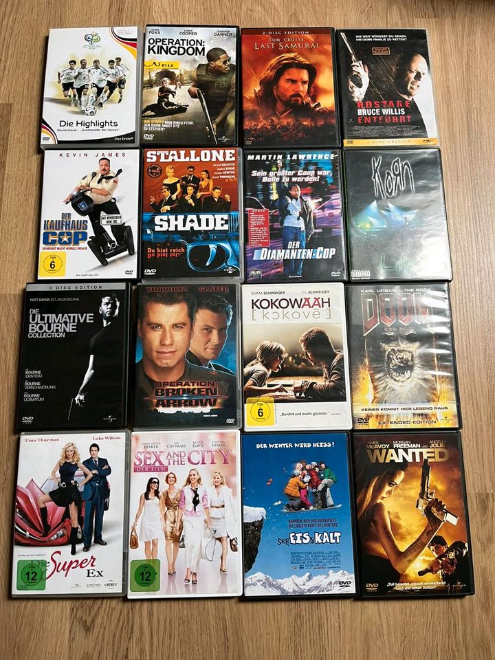 DVD Sammlung in Südbrookmerland