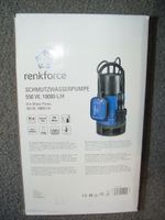 renkforce RF-4604770 Schmutzwasser-Tauchpumpe 550 W 10.000 L/H 7m Nordrhein-Westfalen - Hamm Vorschau