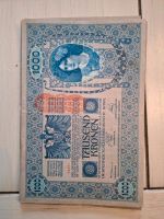 1000 Kronen Österreich Ungarn 1902 Banknote Geld Herzogtum Lauenburg - Mölln Vorschau