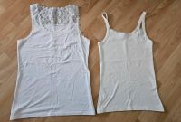 2x Top weiß mit Spitze L XL 44/46 Neu Nordrhein-Westfalen - Hamm Vorschau