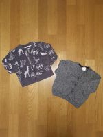 H&M Strickjacke / Strickjäckchen grau meliert 74 & Sweatjacke Bayern - Großenseebach Vorschau