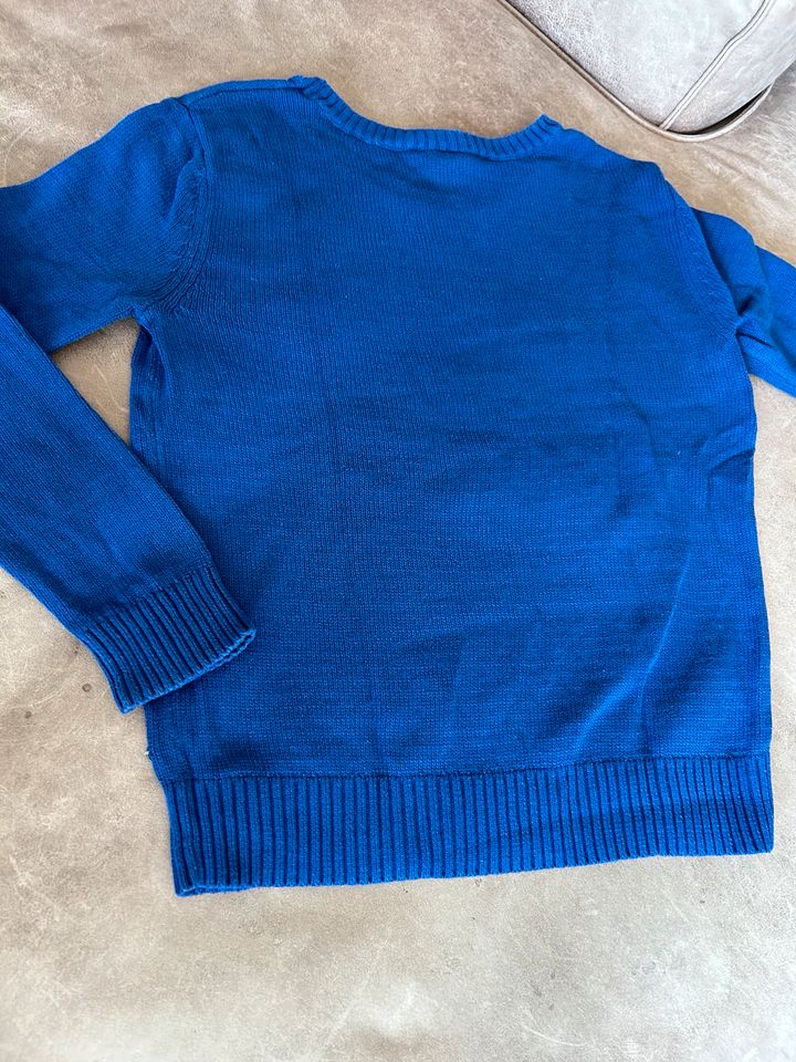 ROXY Pullover blau weis Gr 38 Strickpulli in Murnau am Staffelsee