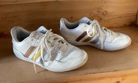 Adidas VL Hoops 2.0 Sneaker weiß Gold Größe 41 1/3 US 9 Niedersachsen - Herzberg am Harz Vorschau
