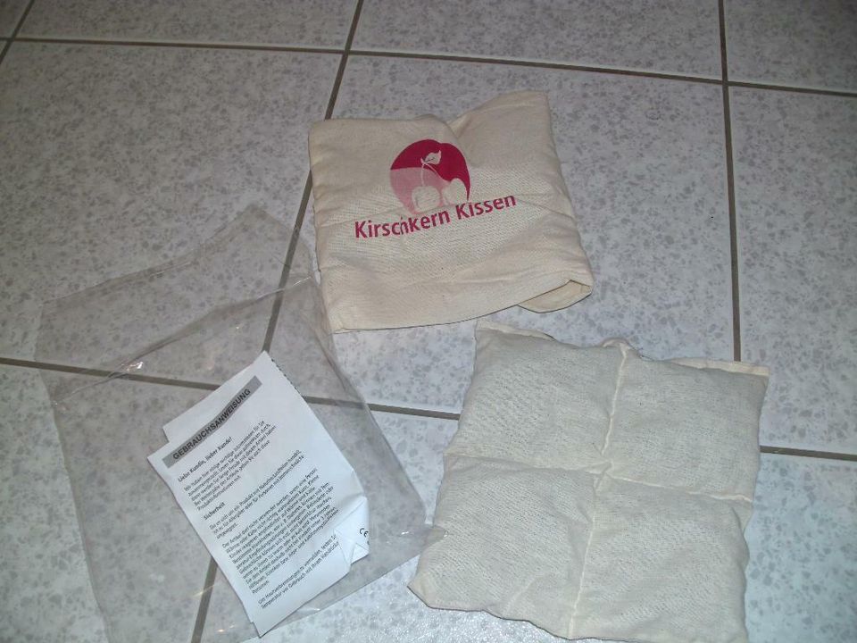 Kirschkern Kissen ca 20 x 21 cm NEU und unbenutzt OVP in Kerzenheim