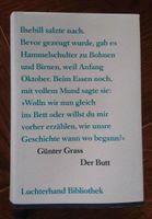 Der Butt, signiert, Günter Grass, Luchterhand-Verlag Thüringen - Wasungen Vorschau