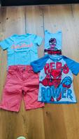 Basefield Shorts/Spiderman T-Shirts/Oshkosh Gr.122 Bayern - Diespeck Vorschau