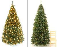 Geschmückter künstlicher Weihnachtsbaum 270cm gold #hn80270gA Bayern - Jettenbach Vorschau