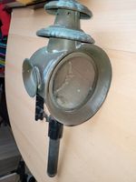 Retro Antik Lampe Lok Eisenbahnwagon mit Wandhalterung Nordrhein-Westfalen - Holzwickede Vorschau