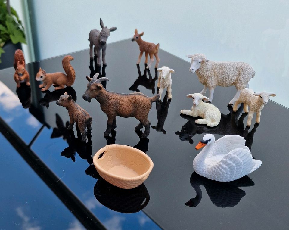 Schleich Bauernhof Tiere in Großmaischeid