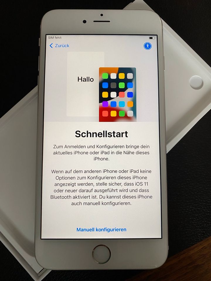 iPhone 6s Plus, Silber, 128 GB, TOP Zustand in Schöningen