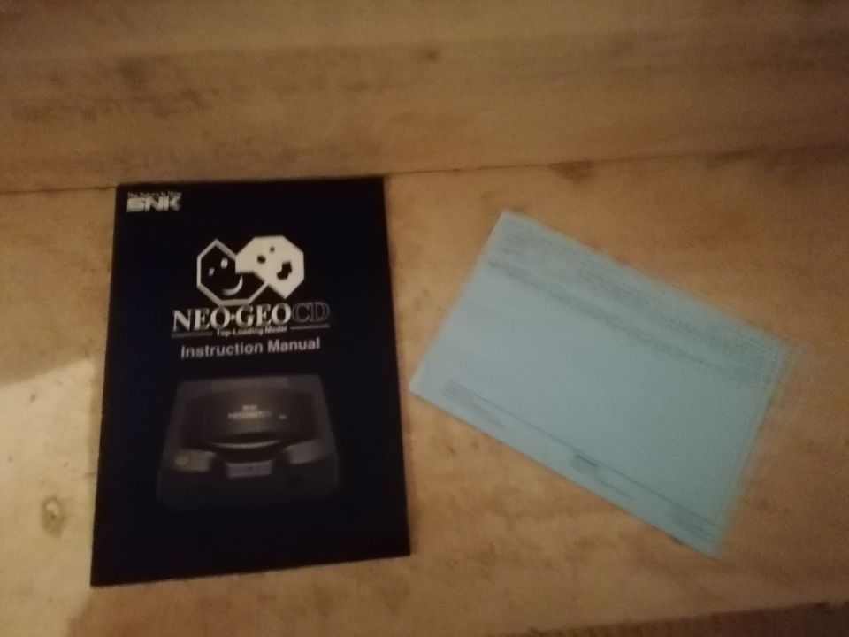 Neo Geo CD OVP Set mit Spiele in Oberaudorf