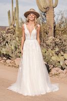 Hochzeit Brautkleid Justin Alexander Lillian West mit Schleier Düsseldorf - Gerresheim Vorschau