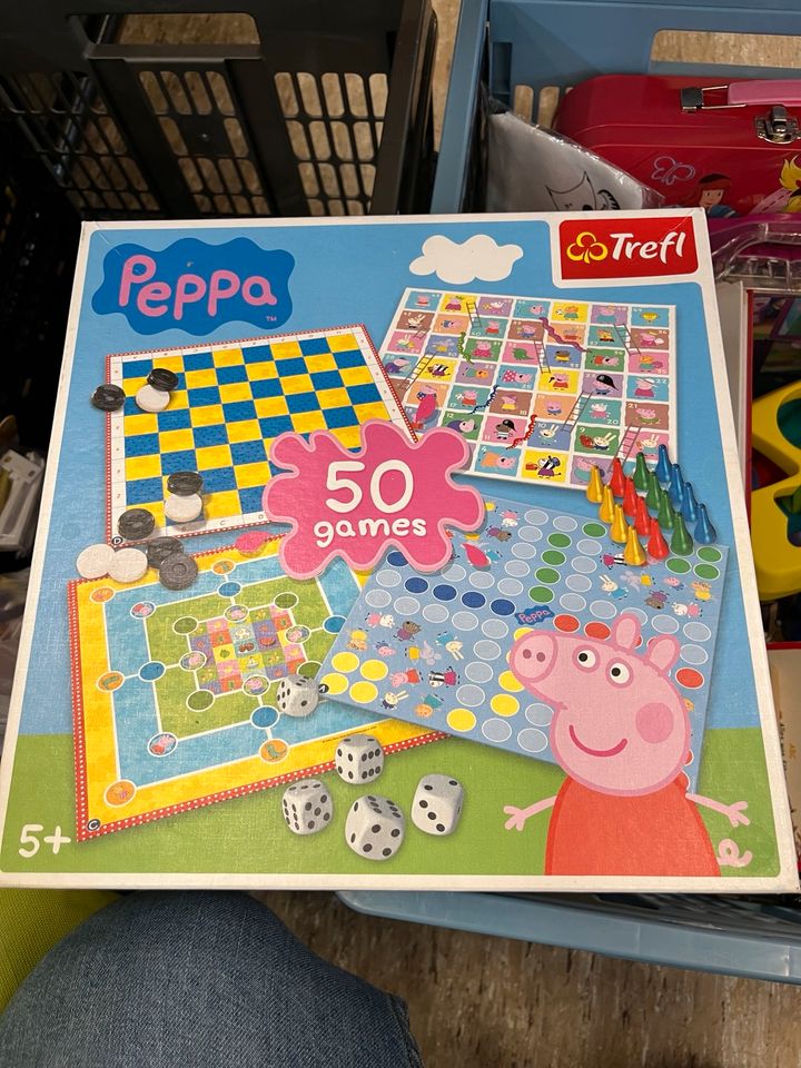 Peppa Wutz Spielesammlung Brettspiele in Kelsterbach