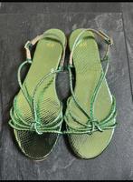 Riemensandalen sandalen schuhe in metallic mintgrün Größe 38 Nordrhein-Westfalen - Marl Vorschau